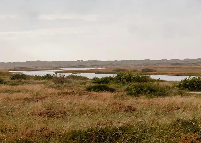 View Of Nyminde Stream And Dunes Сasa de vacaciones Nymindegab